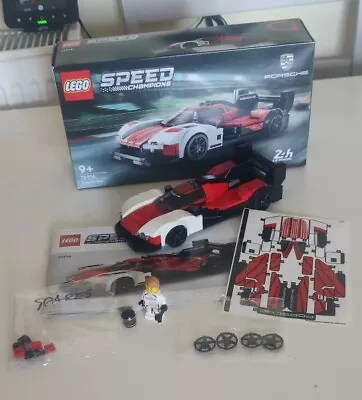 Buy LEGO SPEED CHAMPIONS: Porsche 963 (76916) Built Once From New And Packed Away  • 9.99£