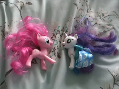 Buy My Little Pony G4 X2 Pinkie Pie & Rarity Land & Sea Fashion Version Combined P&P • 1.99£
