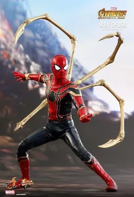 Buy Hot Toys MMS482 Avengers: Infinity War Iron Man Spider Peter 1/6  Figure Model • 338£