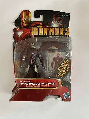 Buy Hasbro Iron Man 2 Concept Series Iron Man Hypervelocity Armor 3.75” Figure BNIB • 6.99£