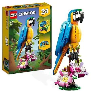 Buy LEGO Creator - 3 In 1 Exotic Parrot Set 31136 [New, Sealed] • 16.99£