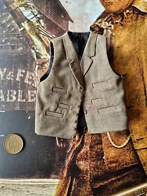 Buy Hot Toys BTTF3 Western Doc Brown MMS617 Waistcoat Loose 1/6th Scale • 24.99£