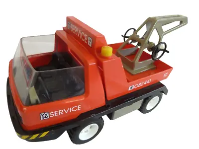 Buy Playmobil Service Truck And Bin Lorry Dustcart With 5 X Bins Vintage Charity • 22.99£