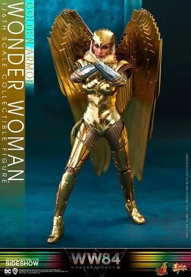 Buy Hot Toys Golden Armour Wonder Woman 1984 1/6 Figure MMS577 New Factory Sealed • 219.99£