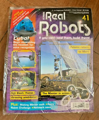 Buy ISSUE 41 Eaglemoss Ultimate Real Robots Magazine New Unopened With Parts • 5£