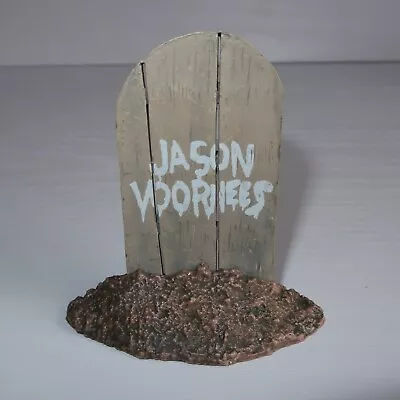 Buy NECA Jason Voorhees Tombstone Grave Friday The 13th Part V Action Figure Scenery • 9.99£