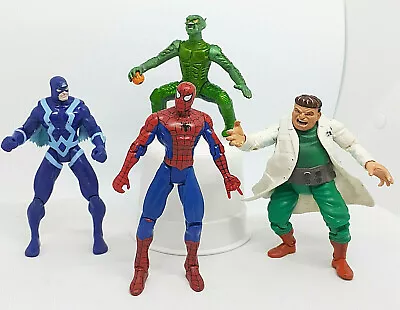 Buy Vintage Marvel Legends Toy Biz Lot Spider-Man, Doc Ock, Black Bolt, Green Goblin • 30.88£