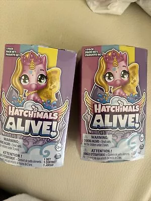 Buy 2 XHatchimals Alive Collectible Toy Surprise Eggs Spin Master Brand New & Sealed • 12£