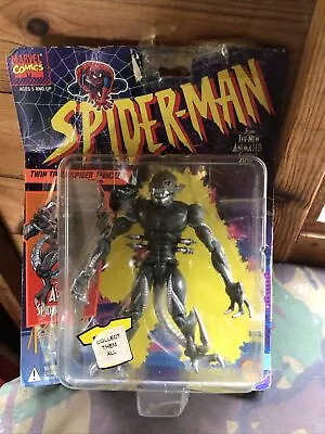 Buy Marvel Spider Man Toy Biz Alien Spider Slayer Action Figure BNIP • 6£