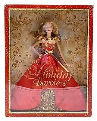 Buy 2014 Holiday Barbie Doll / Barbie Collector / Mattel BDH13 / NrfB, Original Packaging • 61.54£