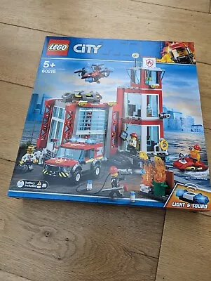 Buy LEGO 60215 City Fire Station, New And Sealed • 60£