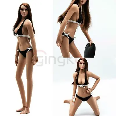 Buy 1/6 Female Action Figure Body Small Bust For 12  Hot Toys Phicen TBLeague Kimi • 12.55£