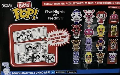 Buy Funko Five Nights At Freddys Bitty Pop! Mini Action Figure *choose Your Own* • 10.99£