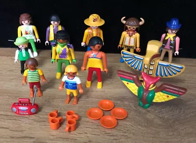Buy Playmobil Figures, Safari, Cowboy, Indian And Family Plus Extras • 5£