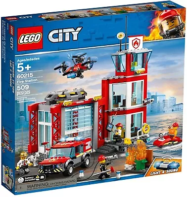 Buy LEGO® City - Fire Station - 60215 NEW And Original Packaging • 113.25£