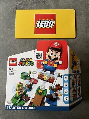 Buy LEGO 71360 Super Mario Adventures With Mario Starter Course. Brand New & Sealed. • 42.95£