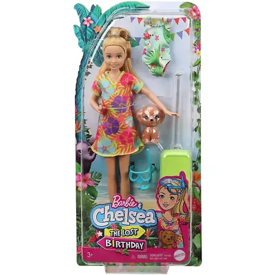 Buy ​Barbie And Chelsea Lost Birthday Playset & Stacie Doll 9 Inch Pet Puppy Gift • 19.99£