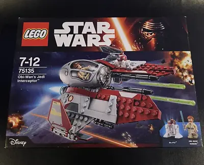 Buy Lego Star Wars Obi-Wan's Jedi Interceptor 75135 New Box Unopened R4-P17 Minifig • 125£