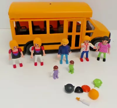 Buy Playmobil City Life 71094 US School Bus Toy Bus With Flashing Lights • 20£