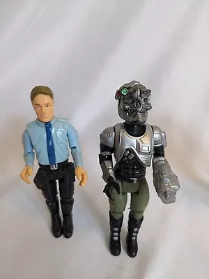 Buy CYBORG And Police Officer Space Precinct 2040 Figure Vivid Imaginations 1994 • 6.50£