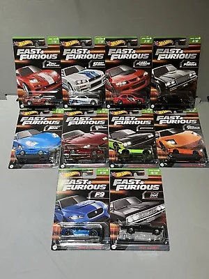 Buy Hot Wheels - Fast And Furious Series 2 Full Set *Hard To Find* *Bad Card* • 100£