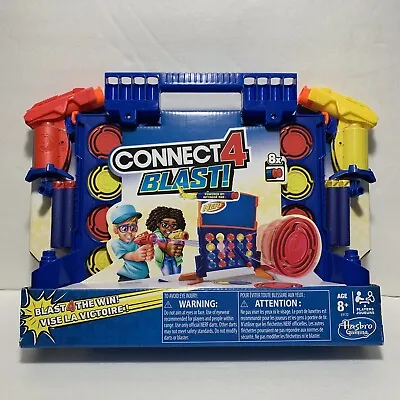 Buy NIB Hasbro Connect 4 Blast Powered By Nerf Family Fun • 19.87£