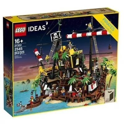 Buy New Lego Pirates Of Barracuda Bay Retired Set 21322 (New & Sealed) FREE SHIPPING • 299.95£