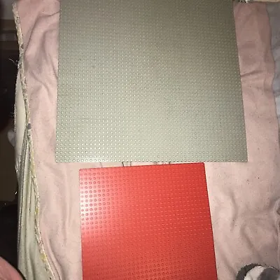 Buy LEGO Large Board Base Plate GREY 50x50 STUD And Red 30x30 STUD • 12.99£