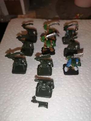 Buy Hero Quest 1989 10 X Orcs, Some Are Painted - Warhammer Fantasy MB • 12£