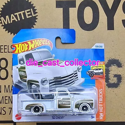 Buy HOT WHEELS 2024 G CASE '52 CHEVY HW HOT TRUCKS Boxed Shipping Combined Post • 3.95£