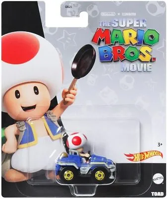 Buy Hot Wheels The Super Mario Bros The Movie Toad And Sound Quad Kart • 11.99£