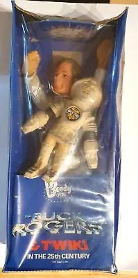 Buy Bendy Toys Buck Rogers And Twiki Bendy Action Figures 1981 Newfield Ltd Sealed • 175£