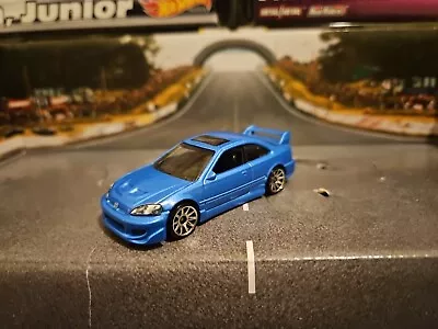 Buy Hot Wheels Honda Civic SI Red White Flames JDM Combined Postage • 4.99£