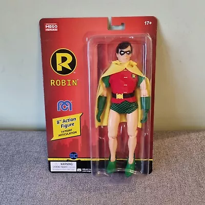 Buy MEGO • Heroes DC Comics • Robin 8  Collectible Action Figure • 18.95£