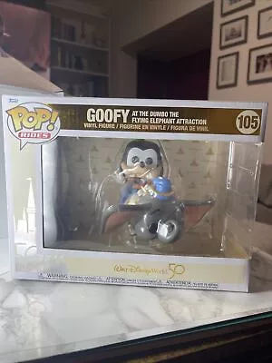 Buy Funko Pop Rides #105-goofy At The Dumbo-the Flying Elephant-free Postage • 30£
