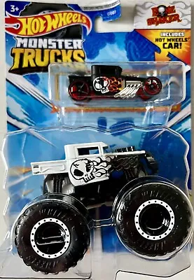 Buy Hot Wheels Monster Trucks Bone Shaker 1:64 New + Bonus Bone Shaker Die Cast Car • 13.77£