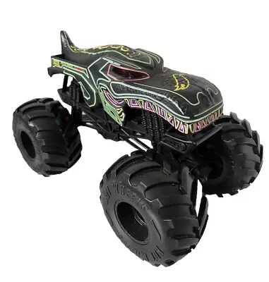 Buy Hot Wheels Mega Wrex Monster Jam Truck 1:24 Scale Black/Neon Decals Die Cast • 14.99£