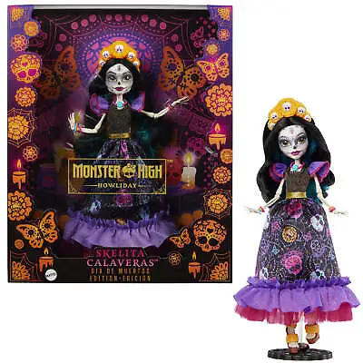 Buy Monster High Howliday Dia De Muertos Skelita Calaveras Doll • 37.99£
