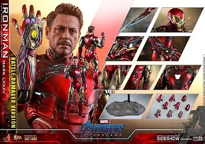 Buy Hot Toys Avengers Endgame Iron Man LXXXV MK85 Battle Damaged *UK Stock Reduced* • 299.99£