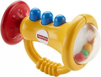 Buy Fisher-Price Rattle Trumpet Teethers For Children Age Recommended 3+Months • 14.18£