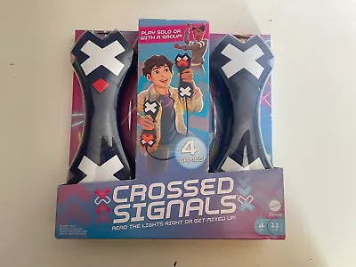 Buy CROSSED SIGNALS Electronic Games With Pair Of Talking Light Wands Mattel NEW • 12.99£