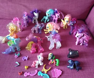 Buy My Little Pony Bundle Of 16 Ponies, Some Rare And Collectable, VGC • 14.99£