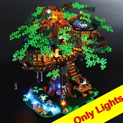 Buy LED Light Lighting Kit ONLY For Lego 21318 Ideas Treehouse Building Bricks-UK • 19.94£