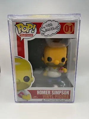 Buy Funko Pop! The Simpsons - Homer Simpson #01 - OG 2012 - With Hard Stack • 552.43£