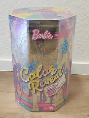 Buy Barbie Color Reveal Surprise Party 50+ Piece XXL Set Surprise Party Doll • 44.26£