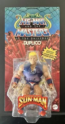 Buy Masters Of The Universe Origins Duplico Action Figure MOTU Spanish Card • 0.99£