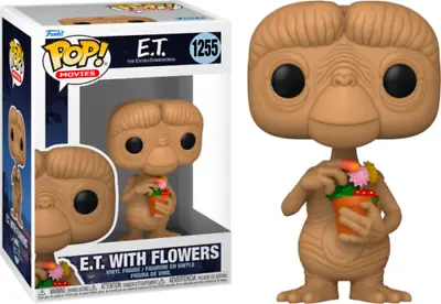 Buy FUNKO POP E.T. Vinyl Figure : E.T. With Flowers #1255 • 21.36£
