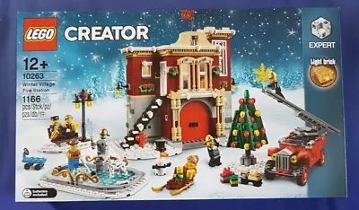 Buy LEGO 10263 Creator Expert - Seasonal Winter Village Fire Station - New/Sealed • 104.99£