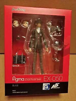 Buy Official Persona 5 Hero Figma #ex-50 Figure (max Factory) New Sealed • 99.99£