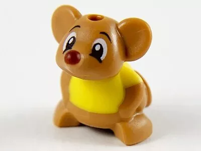Buy LEGO GUS Mouse Hamster Disney Animal Pet Yellow T-Shirt Minifigure NEW • 1.35£